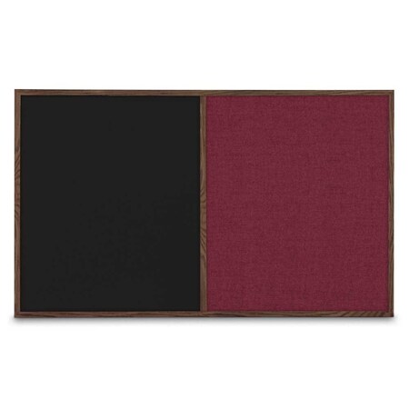 United Visual Products Sliding Door Indoor Enclosed Corkboard, 3 UV9000ACSH-WHITE-CLOUD